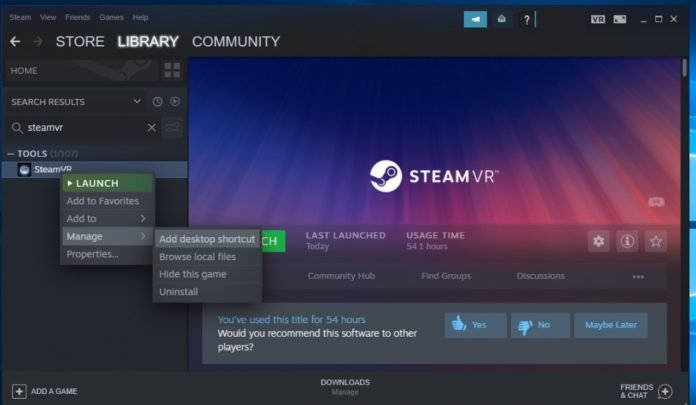 How do I fix problems when launching SteamVR