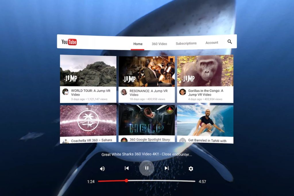 YouTube 360