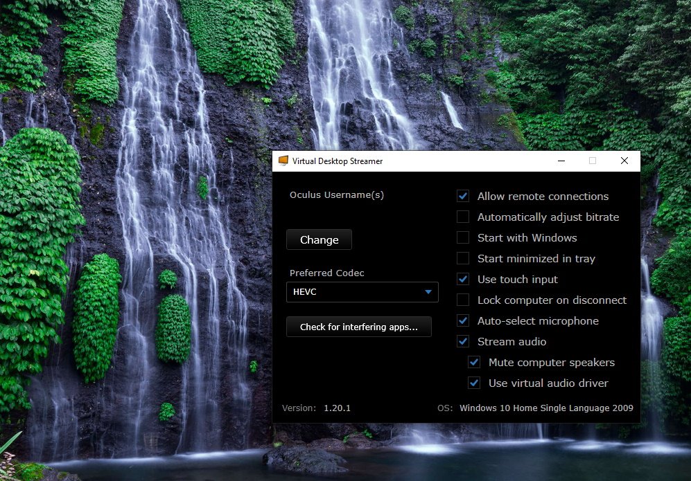 Virtual Desktop Streamer