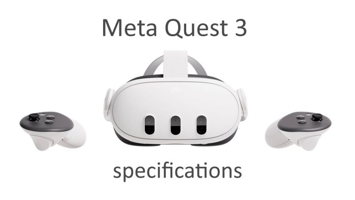 meta quest 3 specifications